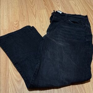 Kensie Women's Black Straight Jeans